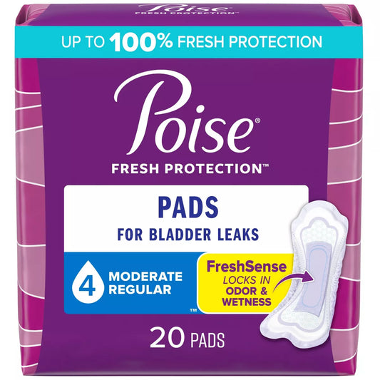 Poise - Pads - 20 Ct - Size 4