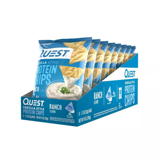 Quest - Protein Chips - Tortilla - Ranch - 1/8ct