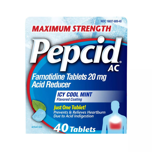 Pepcid - Ac Max Strength Icy Cool Mint - 40Ct