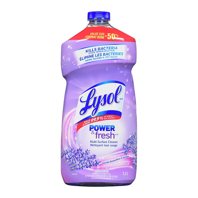 Lysol - Multi Surface Cleaner - Power & Fresh Lavender - 1.2 L