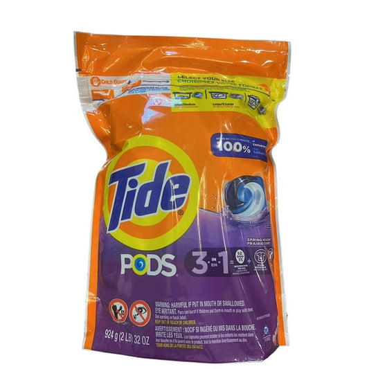 Tide - Powder Detergent - Spring Meadow Pods HE Compatible Laundry Detergent Soap Pacs - 31 Ct
