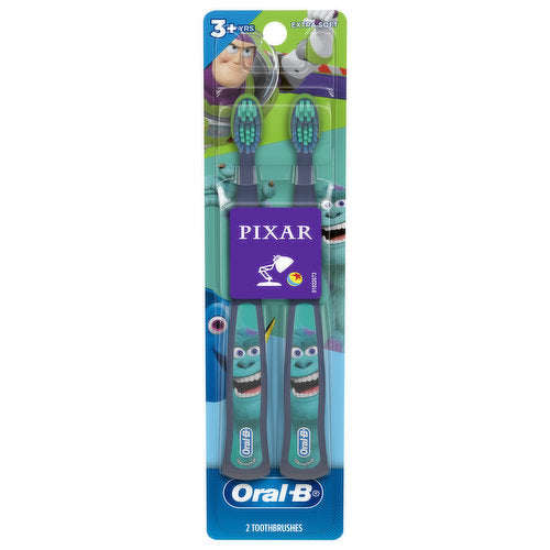Oral-B Toothbrush - Pixar Extra Soft - 2 Ct