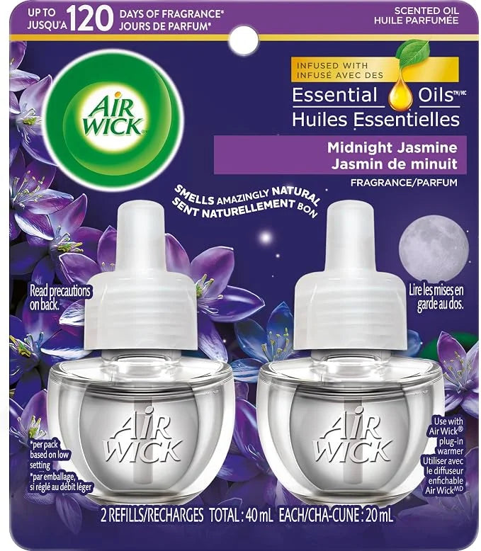 Airwick - Scented Oil Refill - Midnight Jasmin - 2 Pack