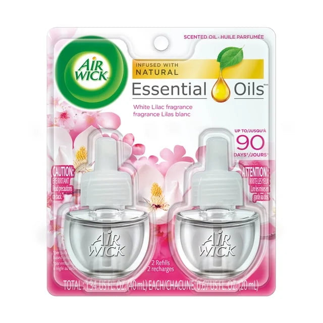 Airwick - Scented Oil Refill - White Lilac - 2 Pack