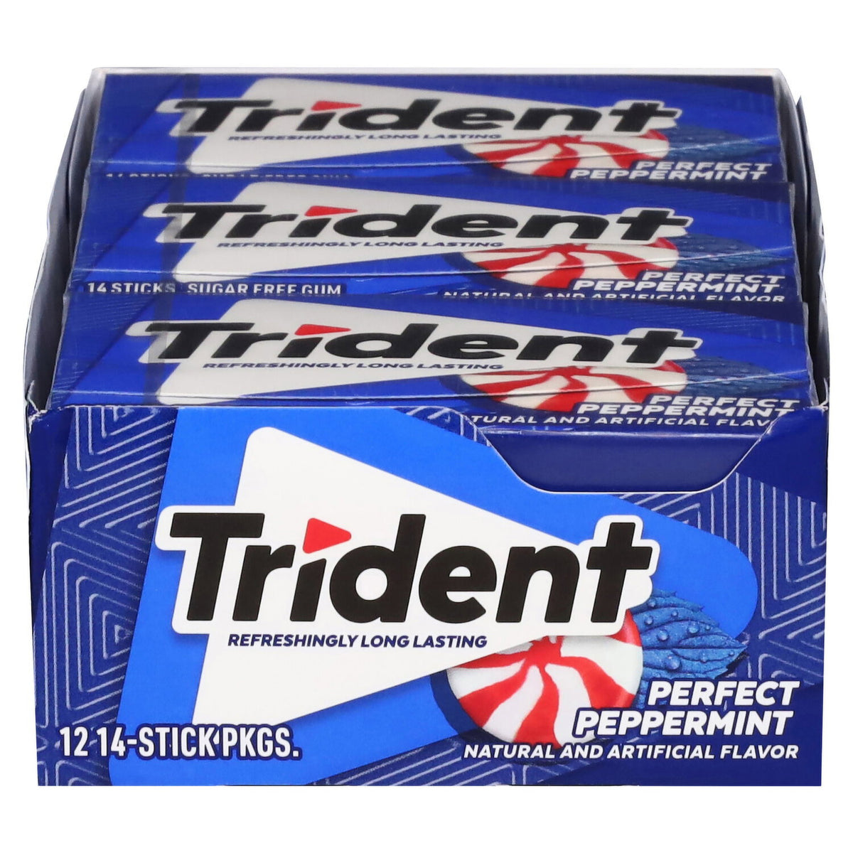 Trident Gum Peppermint 12 Count