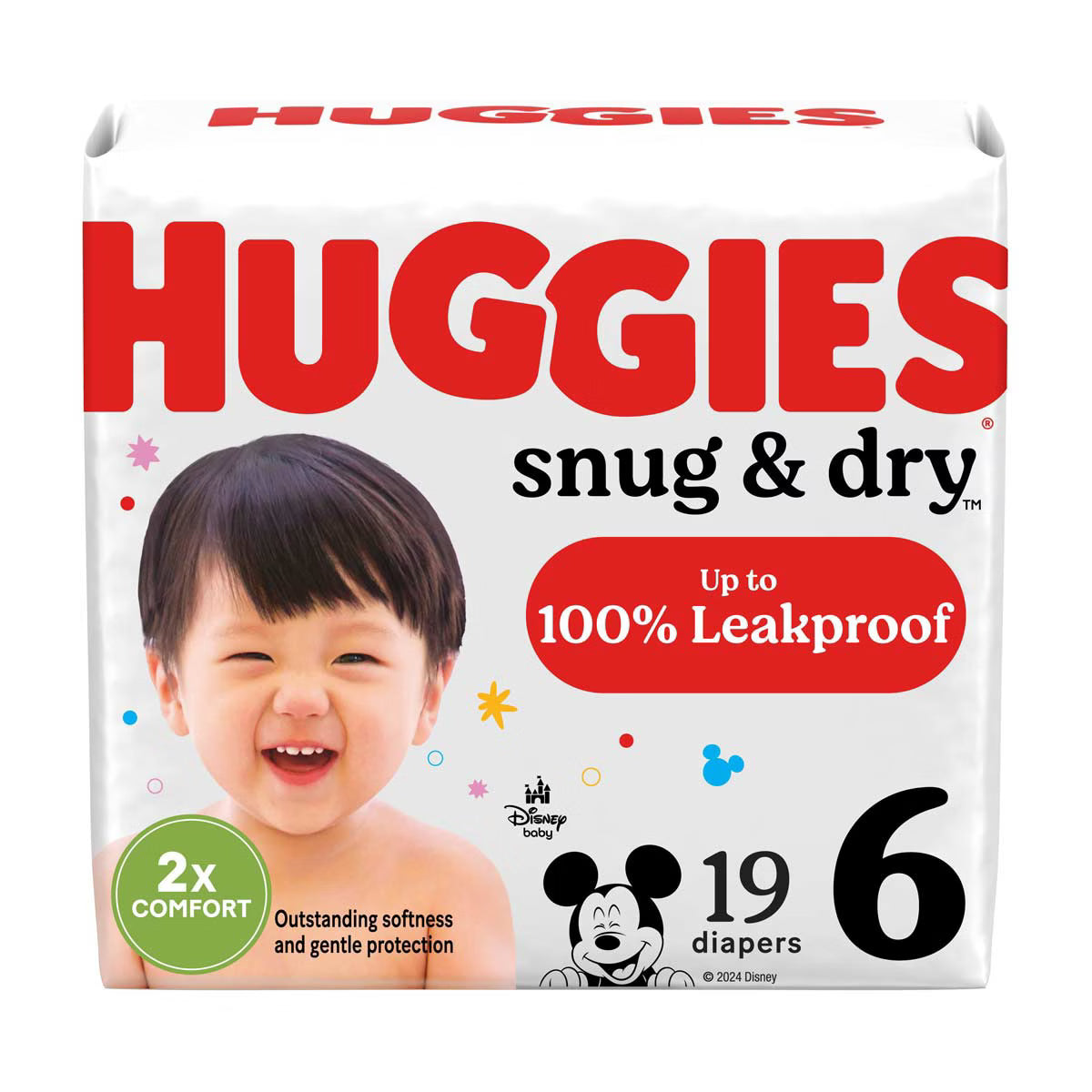 Huggies Snug & Dry - Size 6 - 19 Count