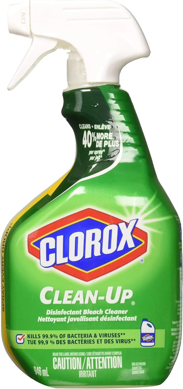 Clorox Spray - Clean Up Bleach - 946 Ml (32 Floz)