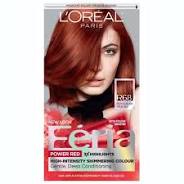 Loreal Hair Color - Feria - Ruby Rush