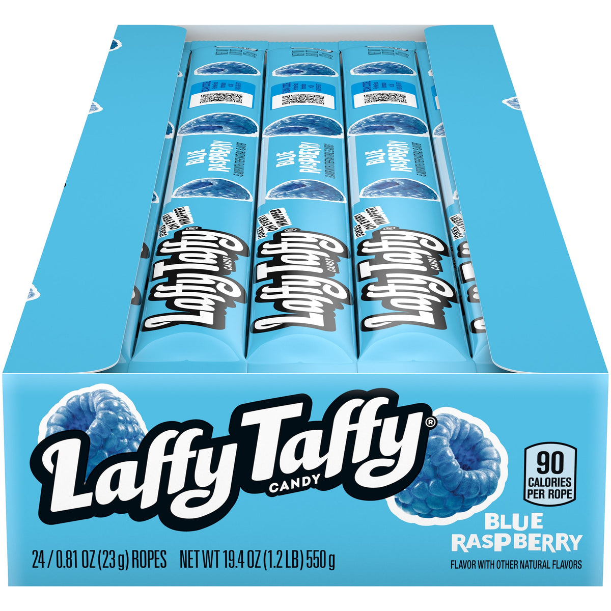 Laffy Taffy Ropes Raspberry 24 Count