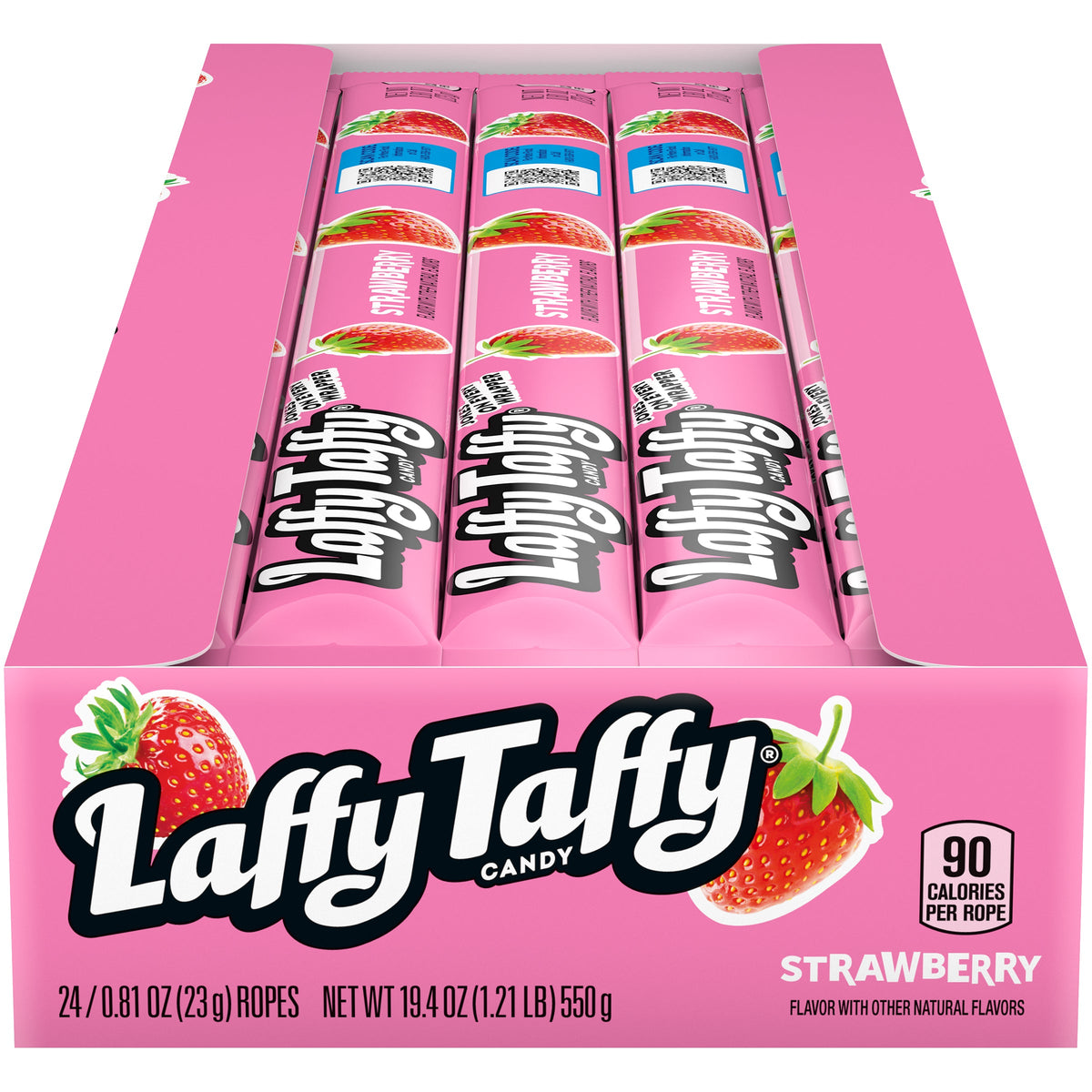 Laffy Taffy Ropes Strawberry 24 Count