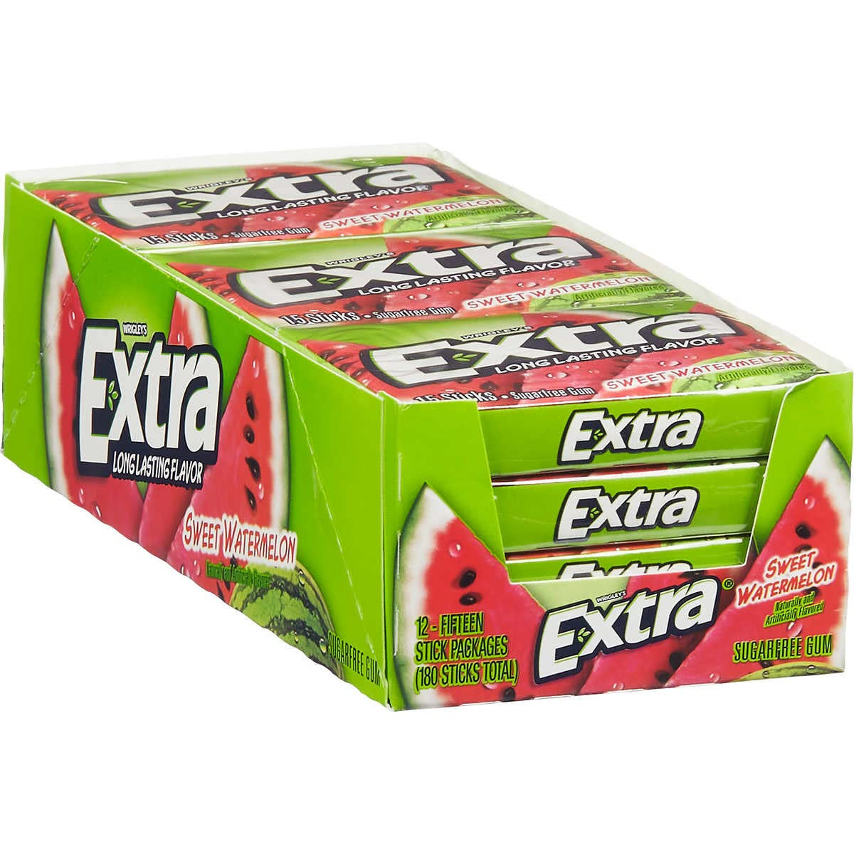 Extra Gum Watermelon 12 Count