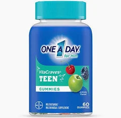 One A Day - for him vitacraves teen gummies 60 gummies