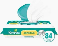 Pampers Wipes - Sensitive Baby 84 Wipes