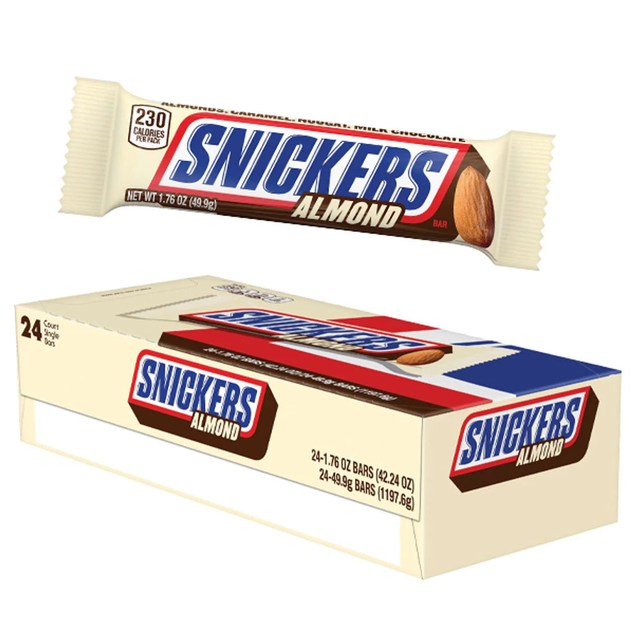 Snickers Almond 24 Count