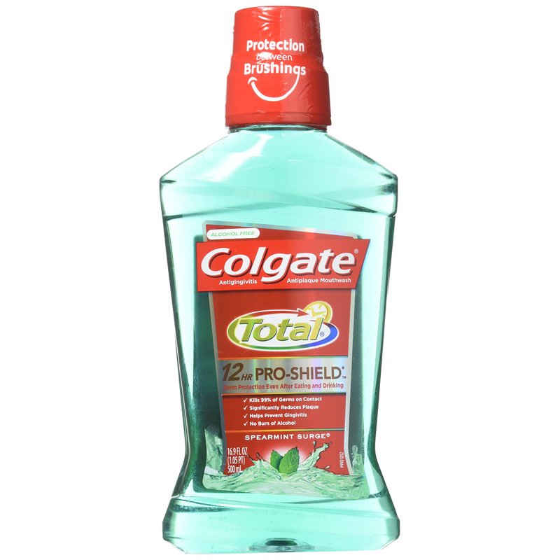 Colgate Mouth Wash - Total Spearmint Surge - 16.9 Floz